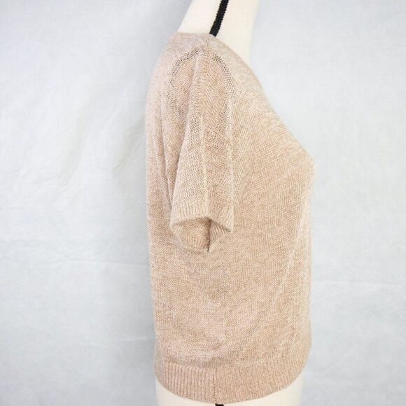 New! Loft Shimmer Dolman Sweater Tee, color:‎ Rose Gold - Picture 4 of 16